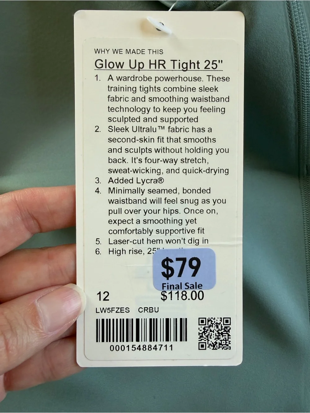 Lululemon Glow Up Super-High-Rise Tight 25